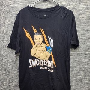 Brian Cage Swolverine Tshirt size L